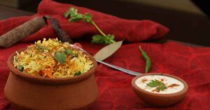 Veg Hyderabadi biryani recipe step-by-step